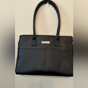 MARY KAY ~ TRAVEL TOTE ~ LARGE BLACK PURSE ~ STARTER KIT ~ CONSULTANT BAG‎ ONLY